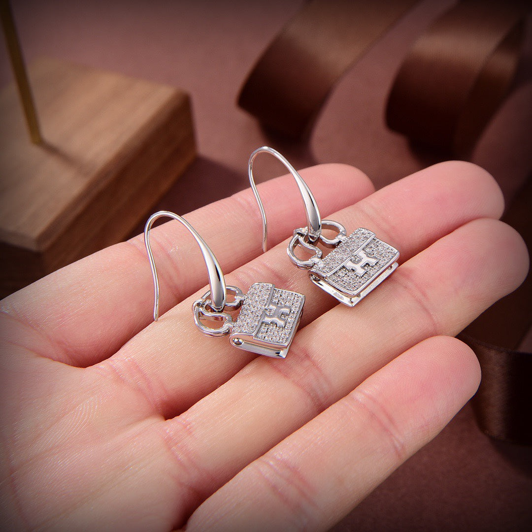 [Marin-Jewelry]KELLY DIAMOND EARRINGS