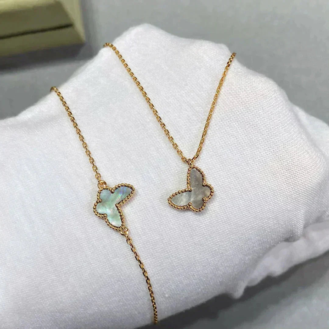 [Marin-Jewelry]BUTTERFLY DARK MOP BUTTERFLY BRACELET
