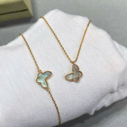 [Marin-Jewelry]BUTTERFLY DARK MOP BUTTERFLY BRACELET