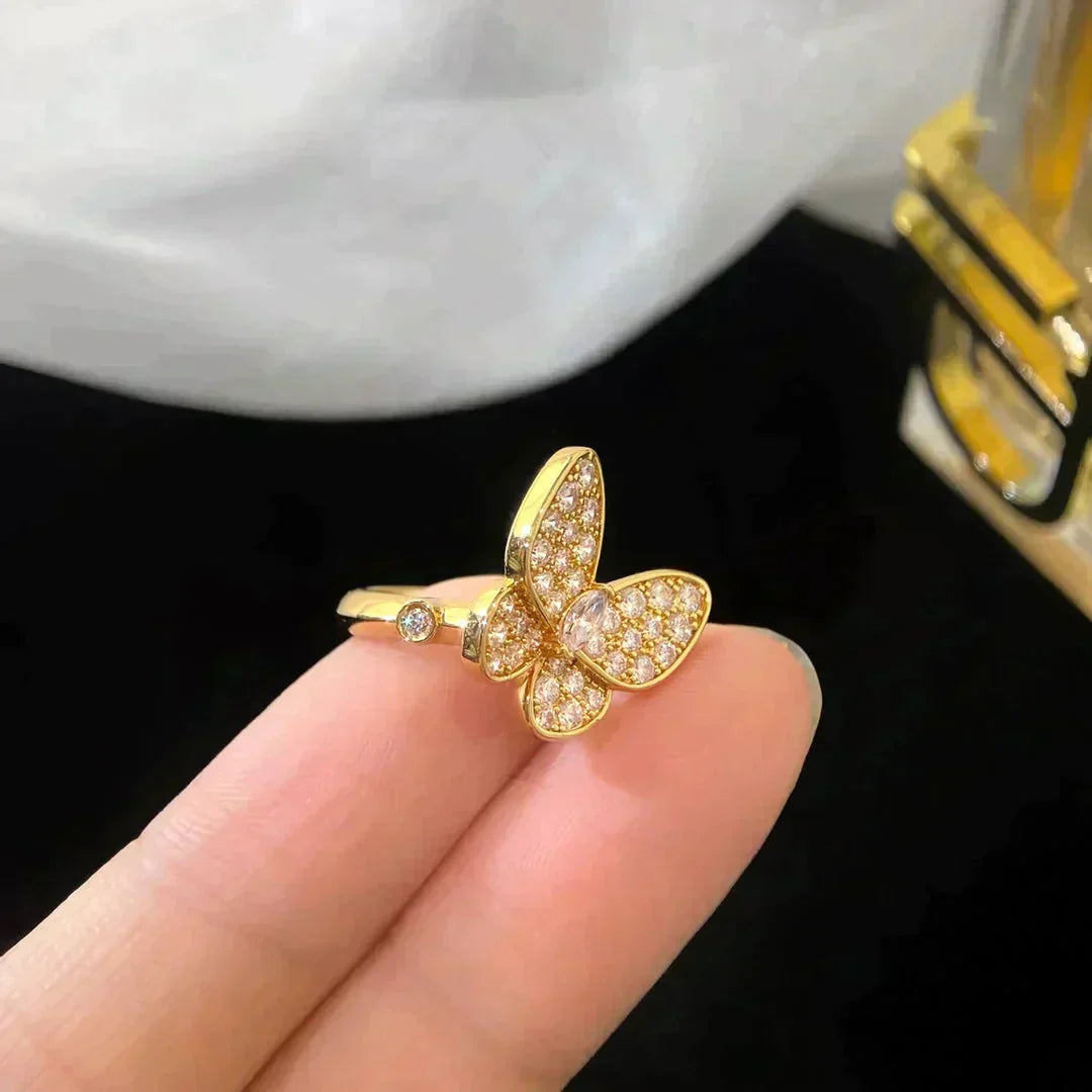[Marin-Jewelry]BUTTERFLY DIAMOND RING