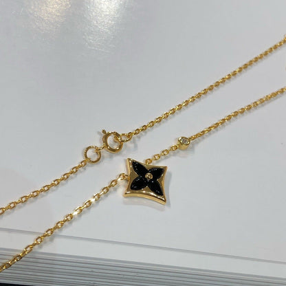 [Marin-Jewelry]STAR BLACK MOP NECKLACE