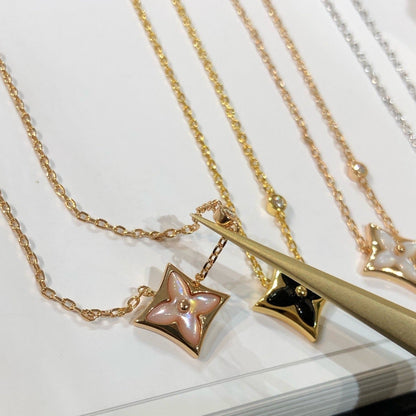 [Marin-Jewelry]STAR BLACK MOP NECKLACE