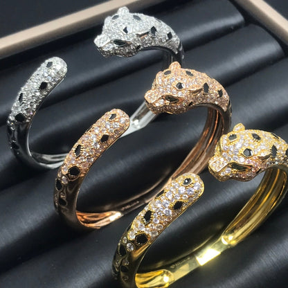 [Marin-Jewelry]PANTHERE BIG BRACELET DIAMONDS