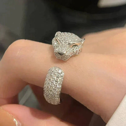 [Marin-Jewelry]PANTHERE 5.5MM ALL DIAMOND RING
