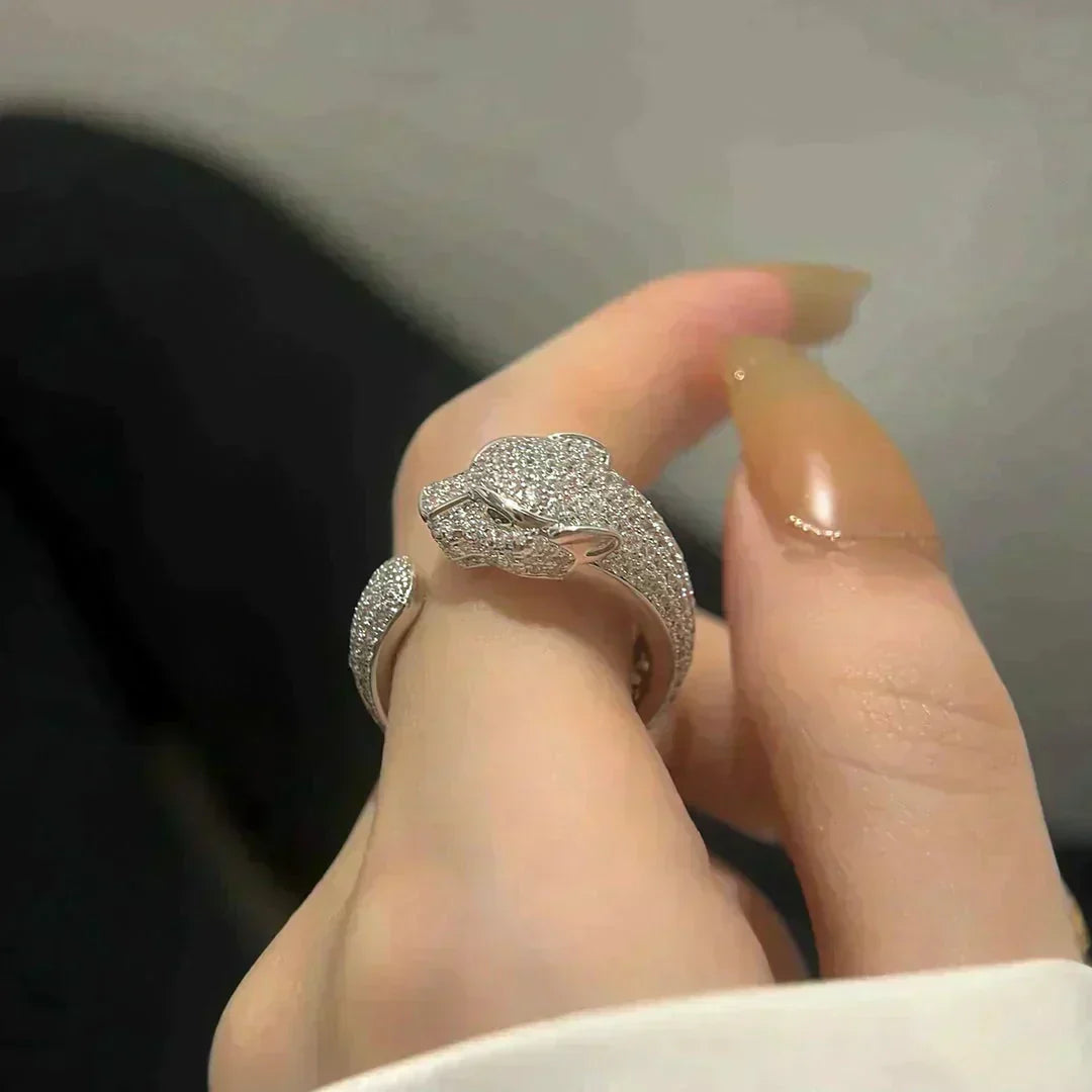 [Marin-Jewelry]PANTHERE 5.5MM ALL DIAMOND RING