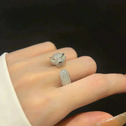 [Marin-Jewelry]PANTHERE 5.5MM ALL DIAMOND RING