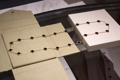 [Marin-Jewelry]CLOVER 20 MOTIFS ONYX Marin-Jewelry GOLD