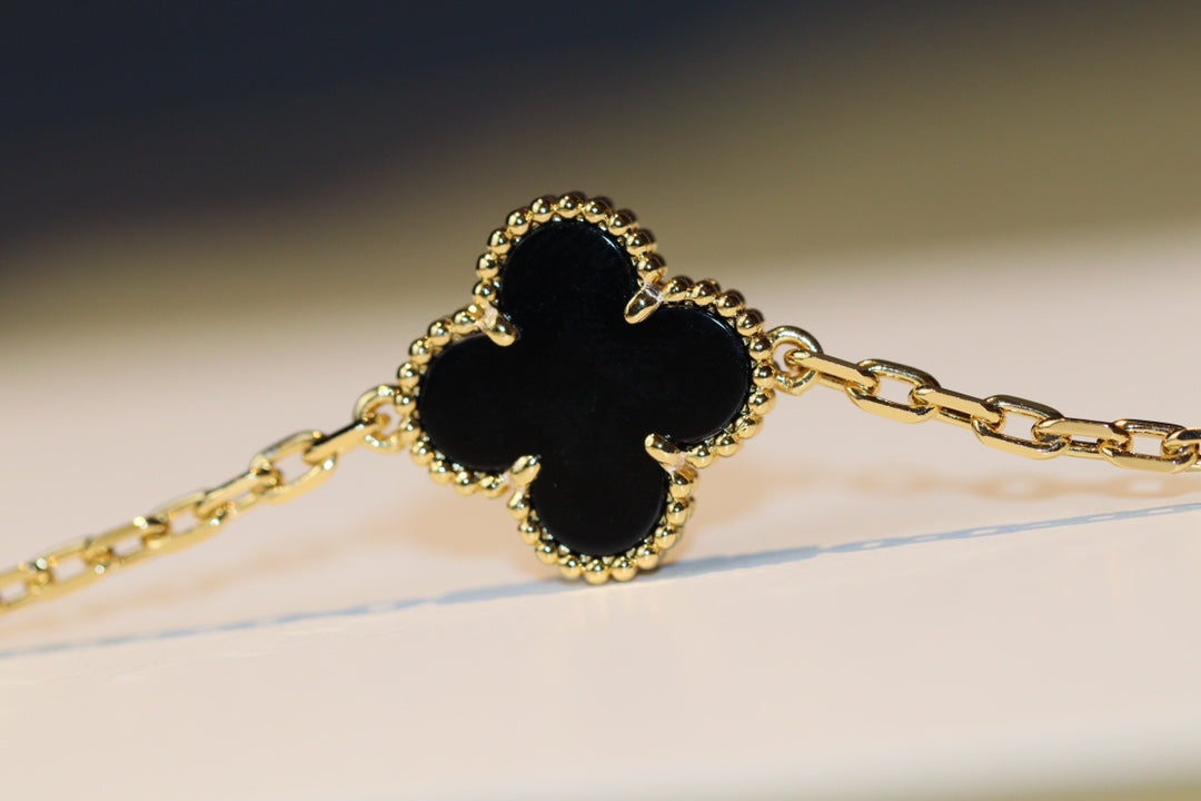 [Marin-Jewelry]CLOVER 20 MOTIFS ONYX Marin-Jewelry GOLD