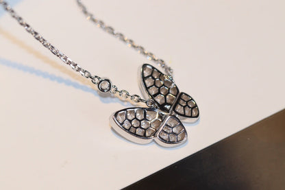 [Marin-Jewelry]BUTTERFLY DIAMOND NECKLACE