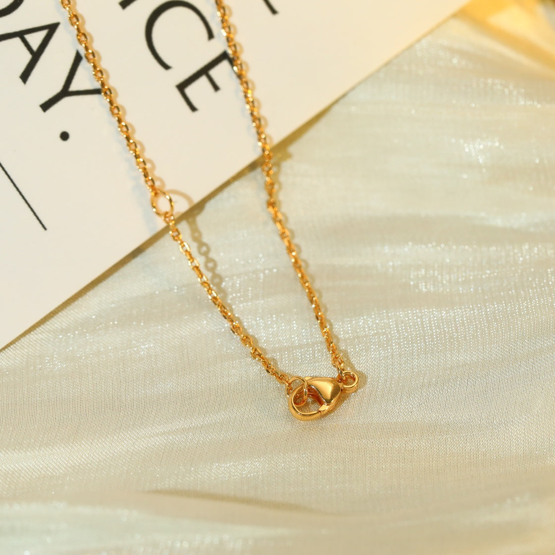 [Marin-Jewelry]VOLT SILVER DIAMOND PEDANT NECKLACE