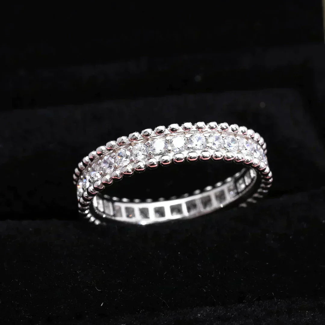 [Marin-Jewelry]PERLEE DIAMOND SILVER RING