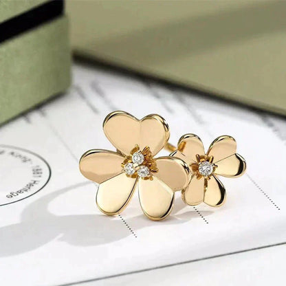 [Marin-Jewelry]CLOVER COMOS GOLD DIAMOND RING