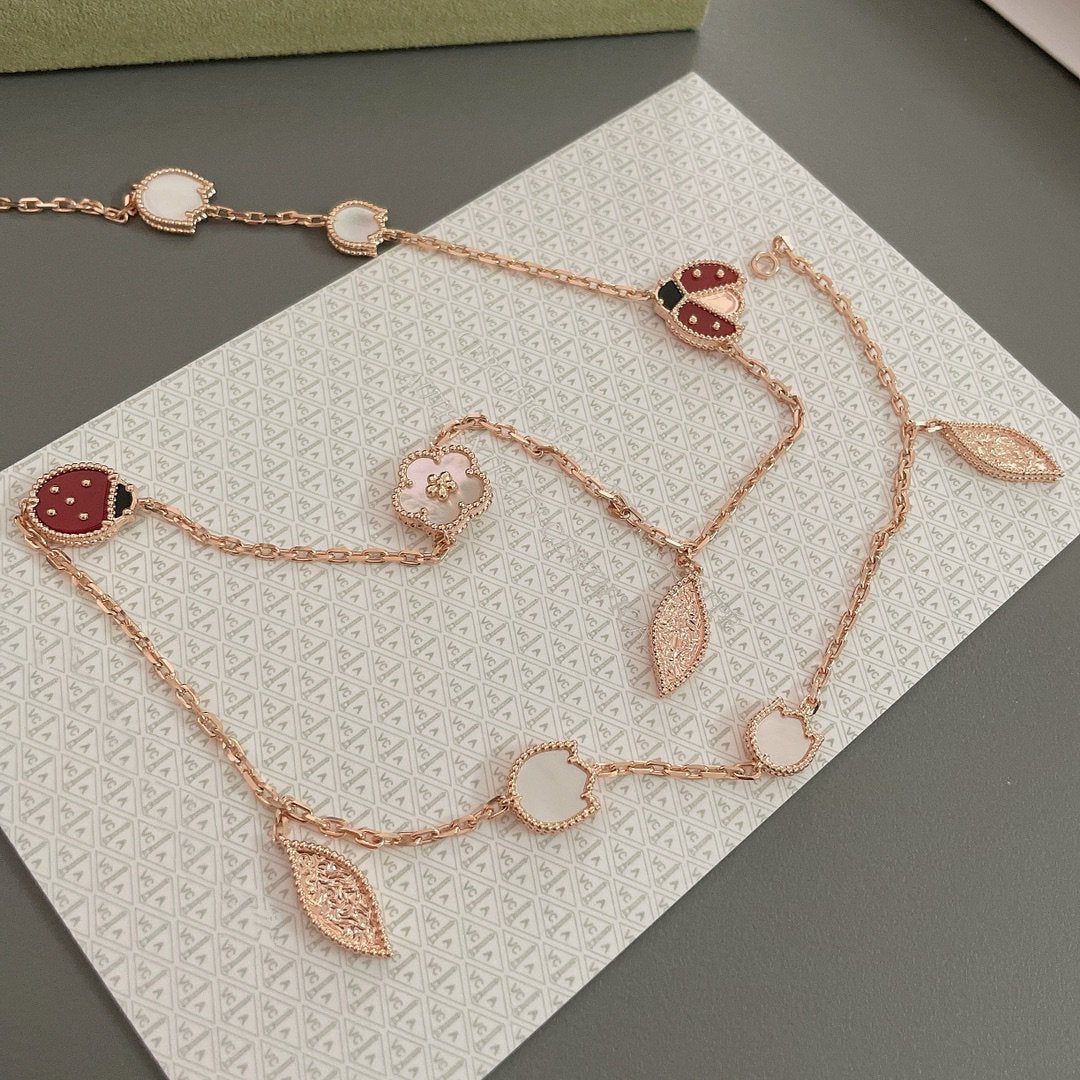 [Marin-Jewelry]LUCKY SPRING 15 MOTIFS Marin-Jewelry GOLD NECKLACE