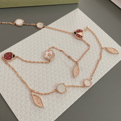[Marin-Jewelry]LUCKY SPRING 15 MOTIFS Marin-Jewelry GOLD NECKLACE