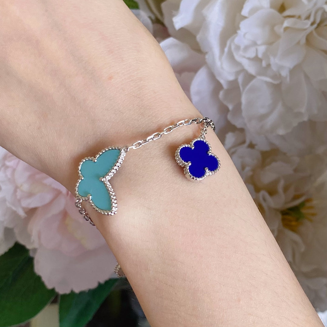 [Marin-Jewelry]LUCKY SPRING SILVER BRACELET 4 MOTIF