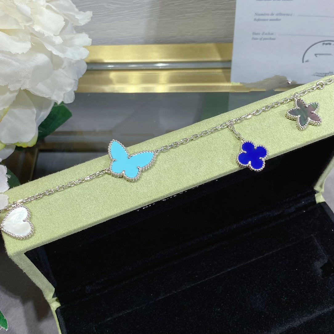 [Marin-Jewelry]LUCKY SPRING SILVER BRACELET 4 MOTIF