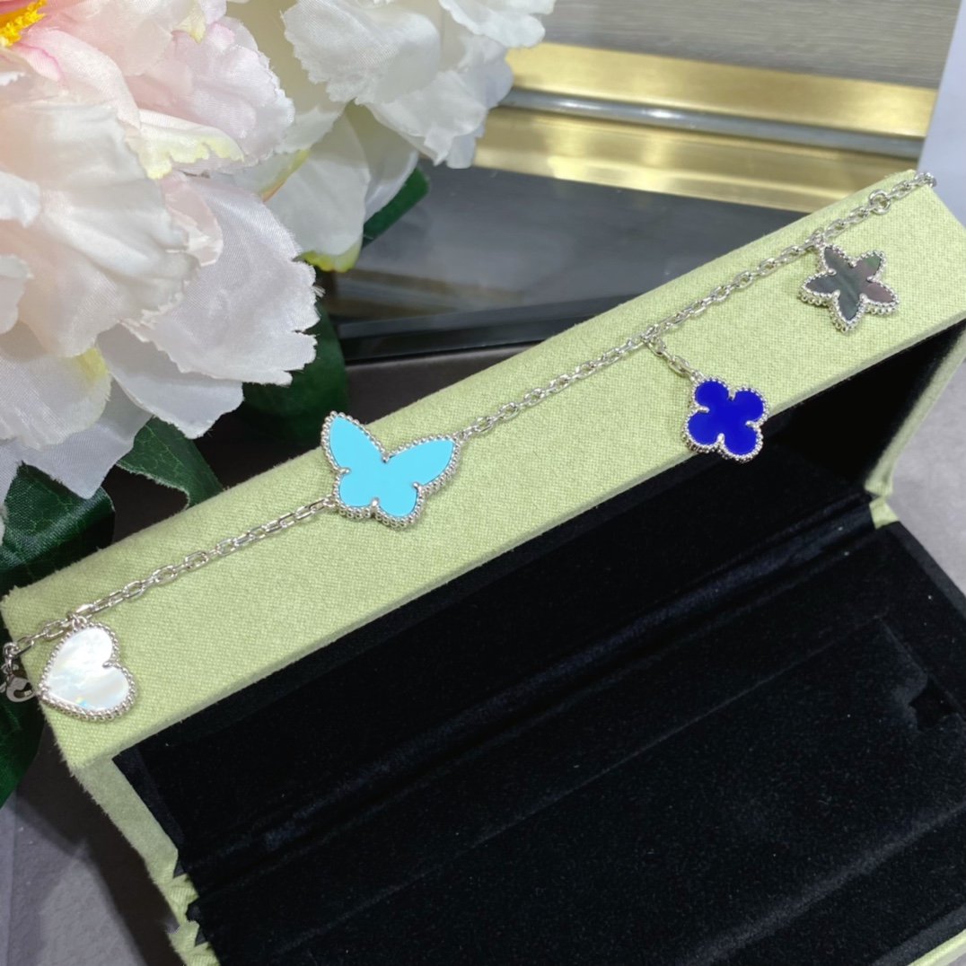 [Marin-Jewelry]LUCKY SPRING SILVER BRACELET 4 MOTIF