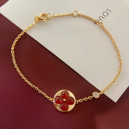 [Marin-Jewelry]SUN PEDANT CARNELIAN BRACELET