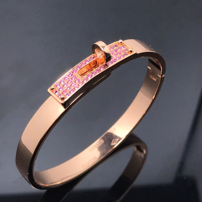 [Marin-Jewelry]KELLY BRACELET PINK DIAMOND