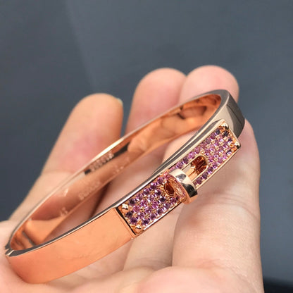 [Marin-Jewelry]KELLY BRACELET PINK DIAMOND