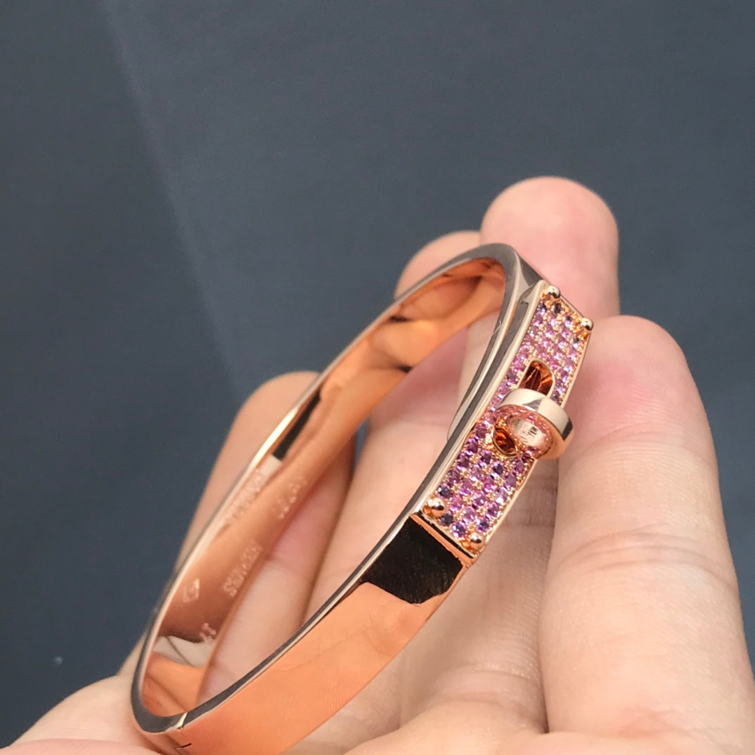 [Marin-Jewelry]KELLY BRACELET PINK DIAMOND