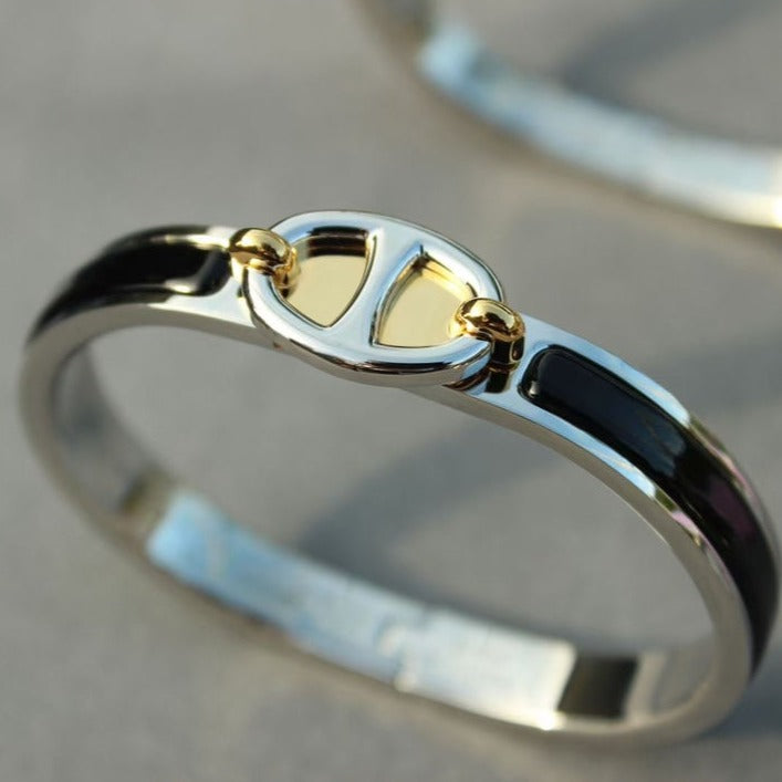 [Marin-Jewelry]CLIC CHAINE SILVER BRACELET