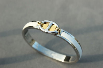 [Marin-Jewelry]CLIC CHAINE SILVER BRACELET