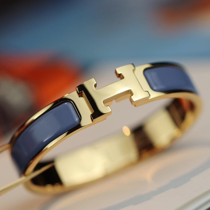 [Marin-Jewelry]H BRACELET 12MM BLUE GRAY