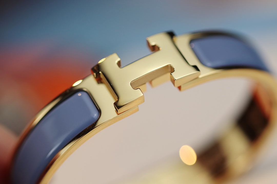 [Marin-Jewelry]H BRACELET 12MM BLUE GRAY