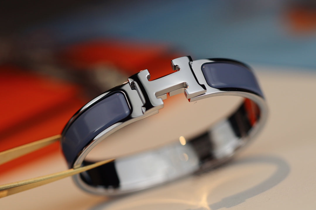 [Marin-Jewelry]H BRACELET 12MM BLUE GRAY