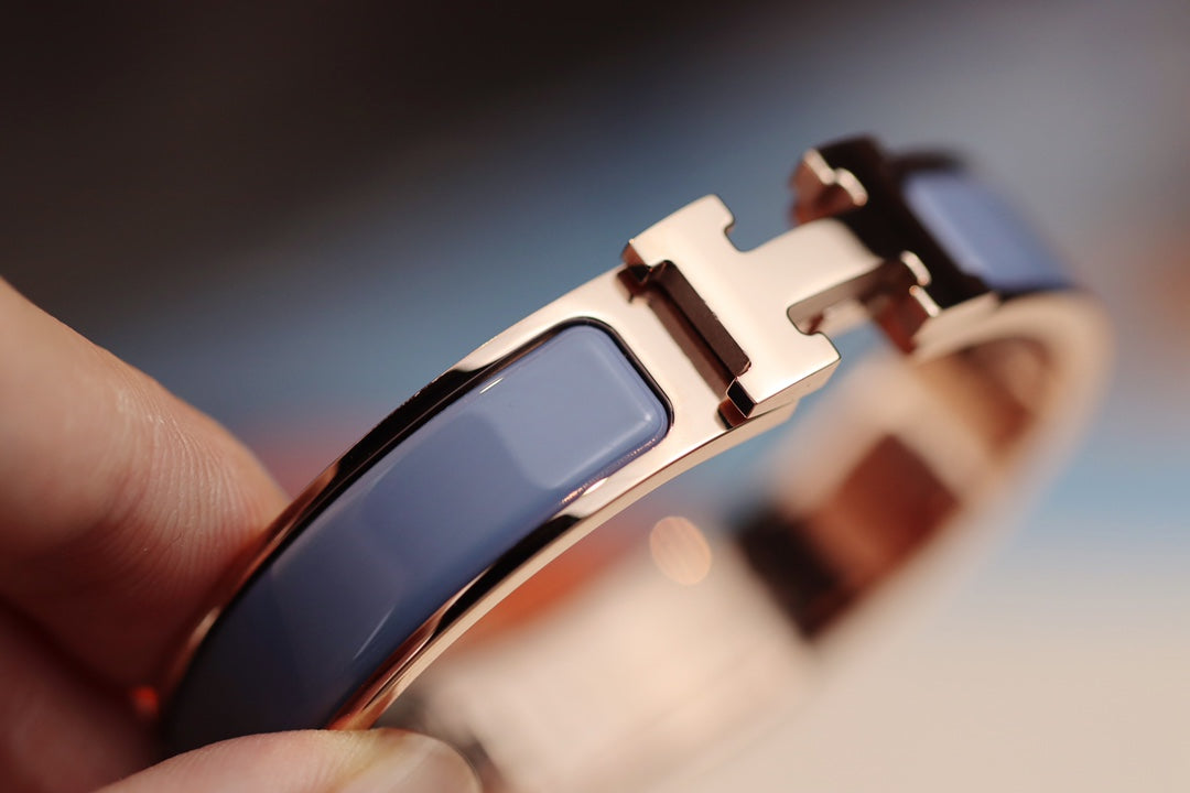 [Marin-Jewelry]H BRACELET 12MM BLUE GRAY