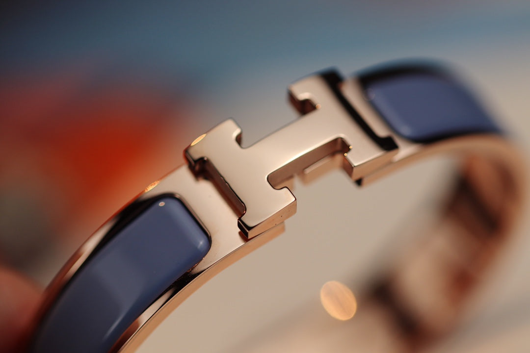 [Marin-Jewelry]H BRACELET 12MM BLUE GRAY