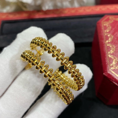 [Marin-Jewelry]CLASH LARGE HOOP EARRINGS