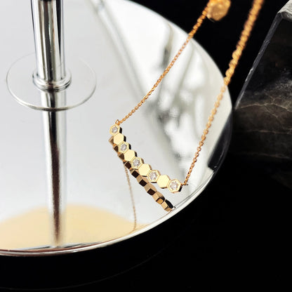 [Marin-Jewelry]BEE MY LOVE DIAMOND NECKLACE