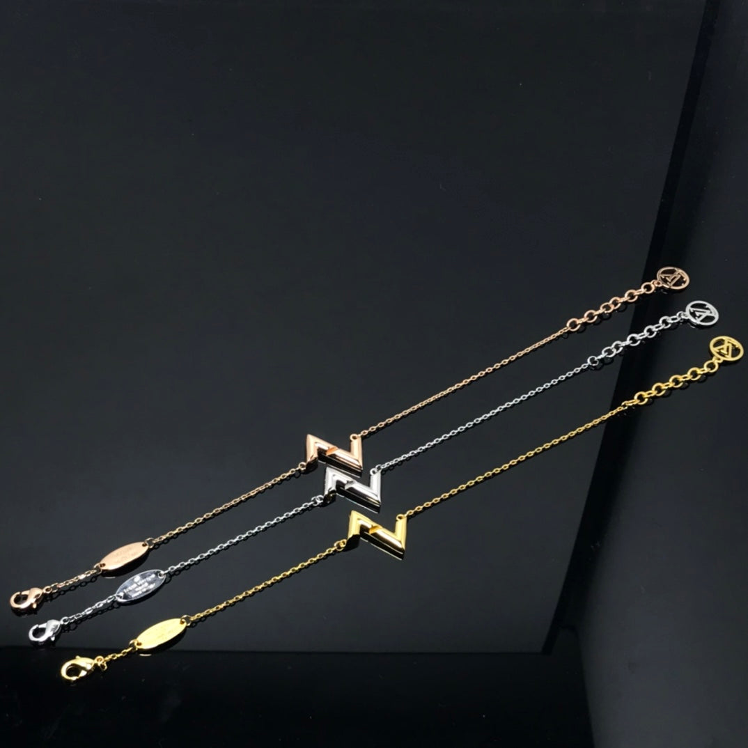 [Marin-Jewelry]VOLT LV LOGO BRACELET