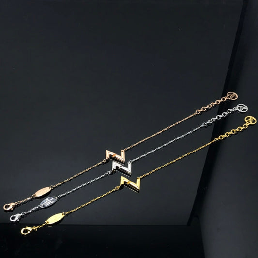 [Marin-Jewelry]VOLT LV LOGO BRACELET