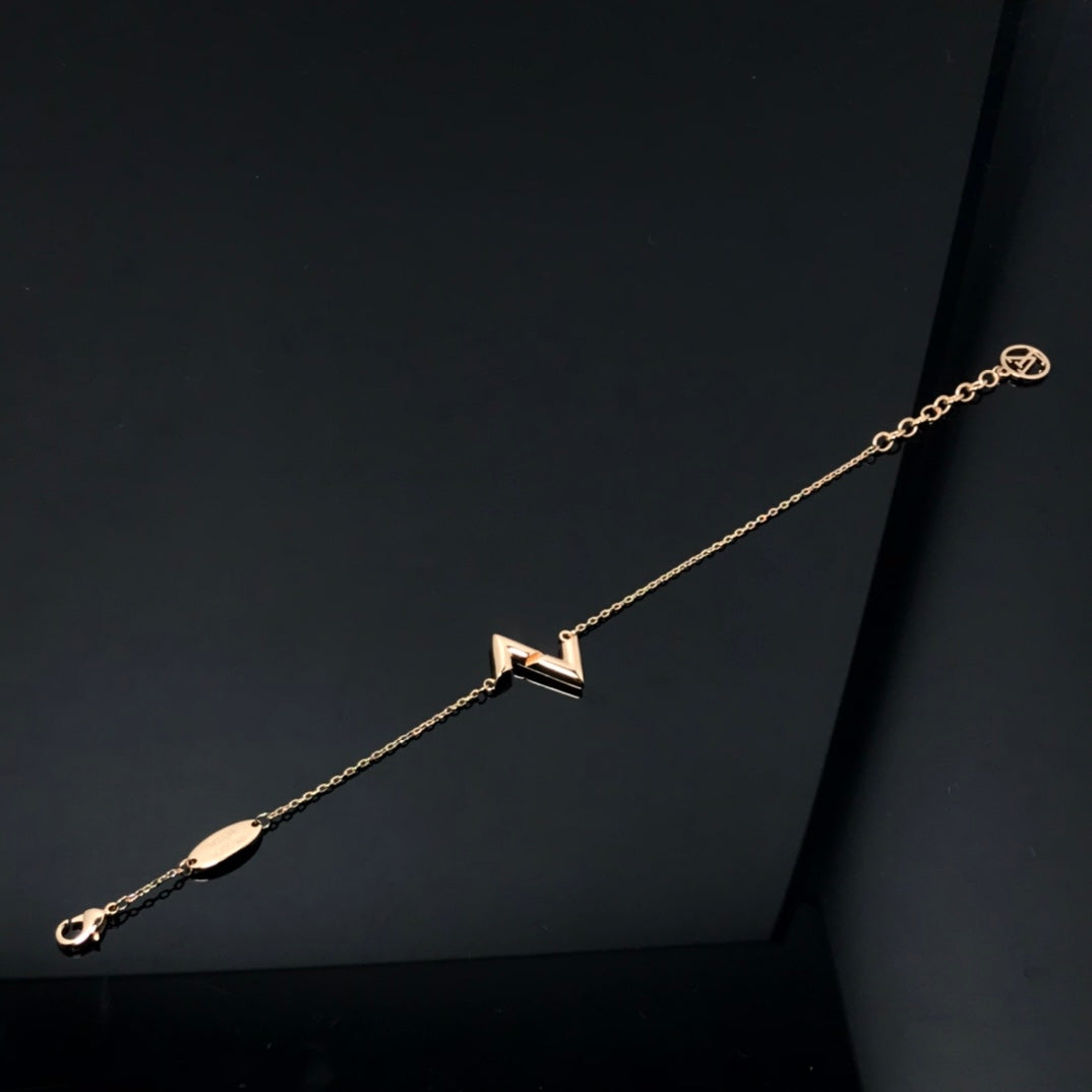 [Marin-Jewelry]VOLT LV LOGO BRACELET