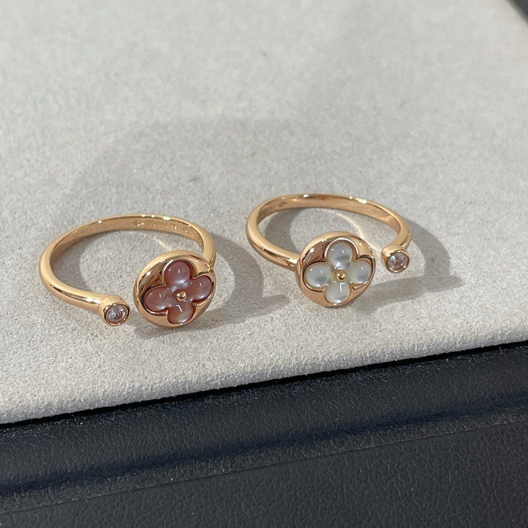[Marin-Jewelry]SUN 1 DIAMOND PINK MOP RING
