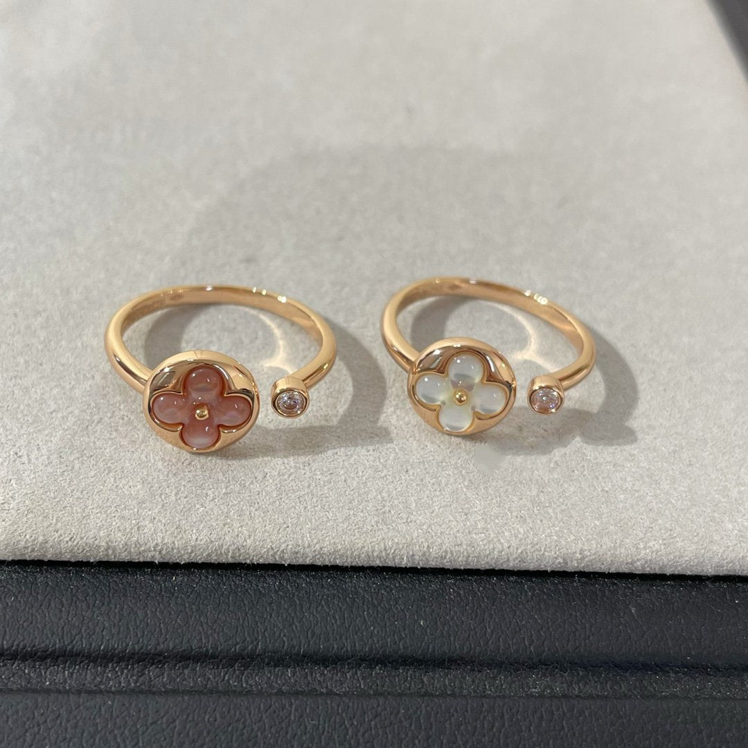 [Marin-Jewelry]SUN 1 DIAMOND PINK MOP RING