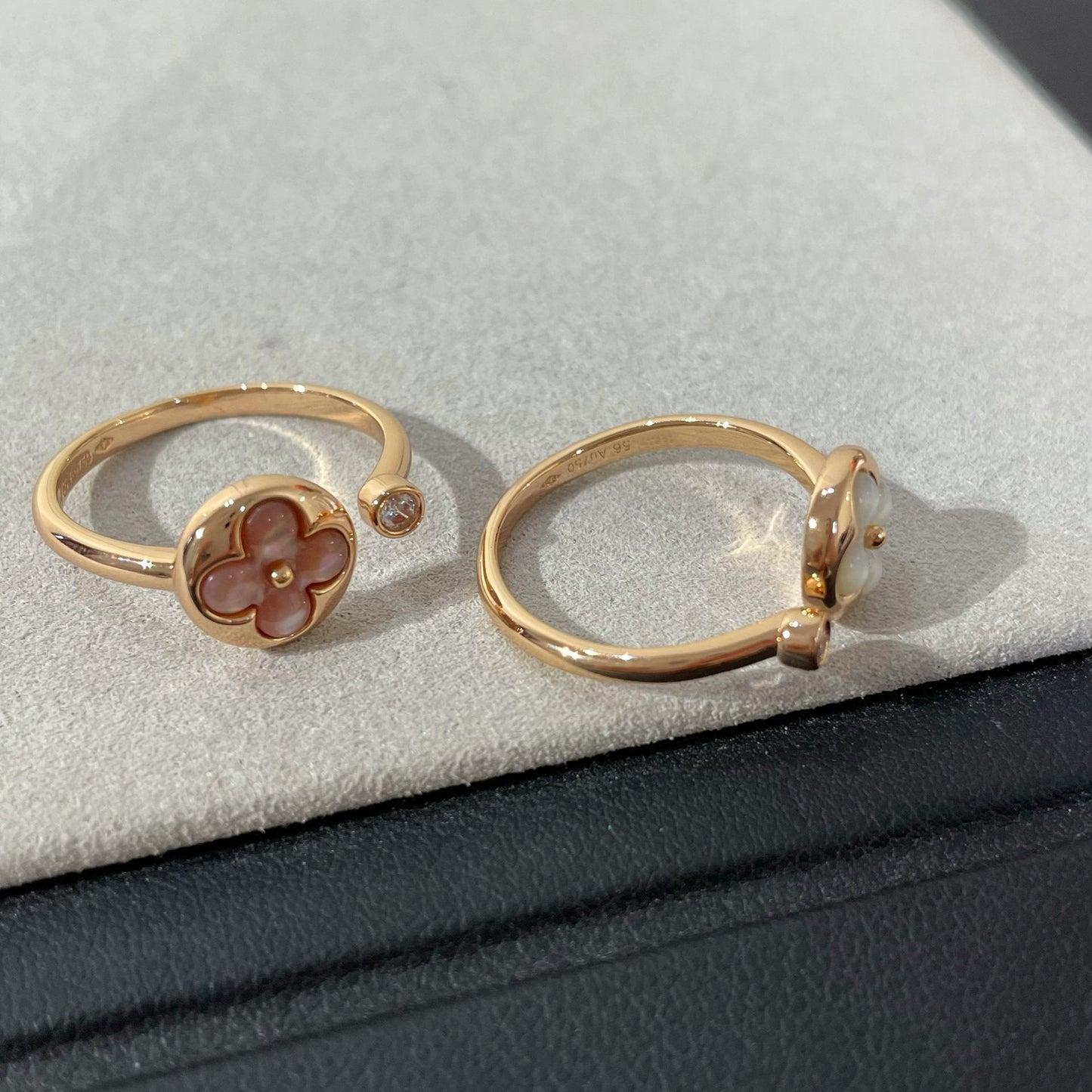 [Marin-Jewelry]SUN 1 DIAMOND PINK MOP RING