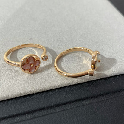 [Marin-Jewelry]SUN 1 DIAMOND PINK MOP RING