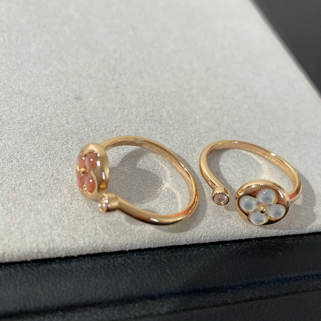 [Marin-Jewelry]SUN 1 DIAMOND PINK MOP RING