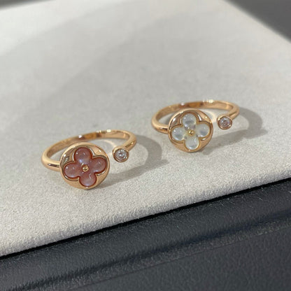 [Marin-Jewelry]SUN 1 DIAMOND PINK MOP RING