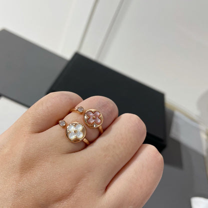 [Marin-Jewelry]SUN 1 DIAMOND PINK MOP RING