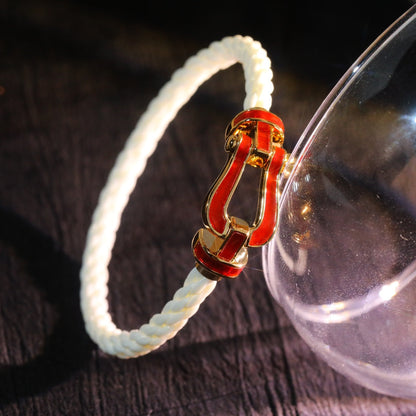 [Marin-Jewelry]FORCE 10 WHITE TEXTILE DIAMOND PAVED