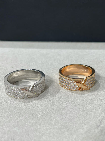 [Marin-Jewelry]LIENS EVIDENCE  DIAMOND PAVED RING