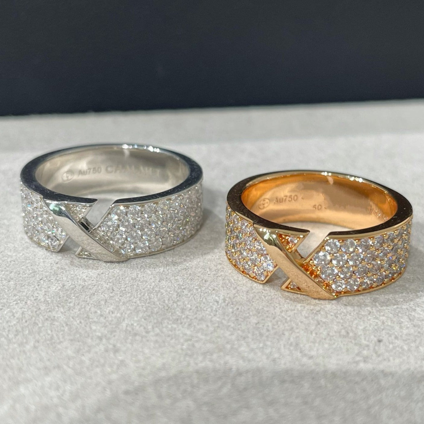 [Marin-Jewelry]LIENS EVIDENCE  DIAMOND PAVED RING