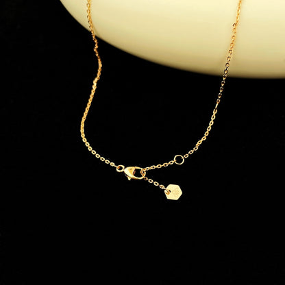 [Marin-Jewelry]BEE MINI PEDANT DIAMOND NECKLACE