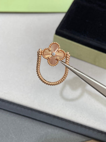 [Marin-Jewelry]CLOVER RIVERSIBLE Marin-Jewelry GOLD RING