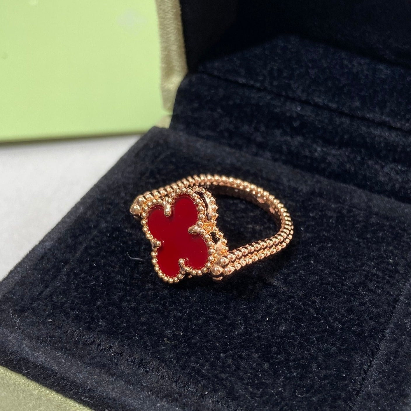 [Marin-Jewelry]CLOVER RIVERSIBLE Marin-Jewelry GOLD RING